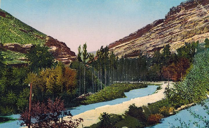 صورة : نهر بردى دمشق عام 1930 product image (1)