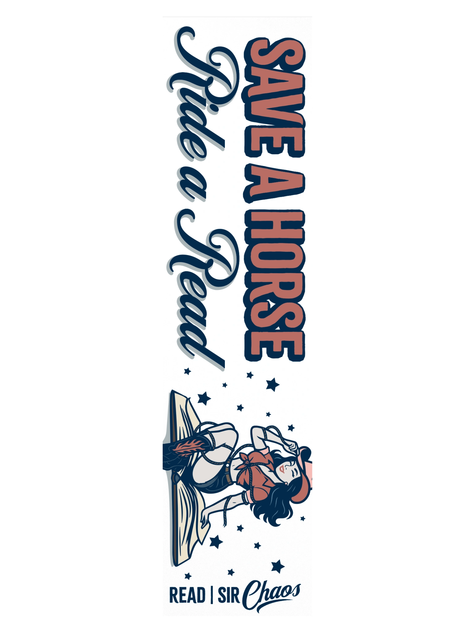 Save a Horse Long Sticker product image (3)