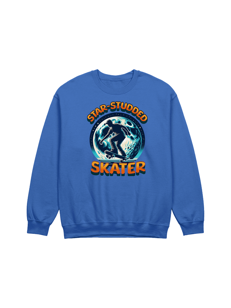 Star-Studded Skater Crewneck Sweatshirt product image (9)