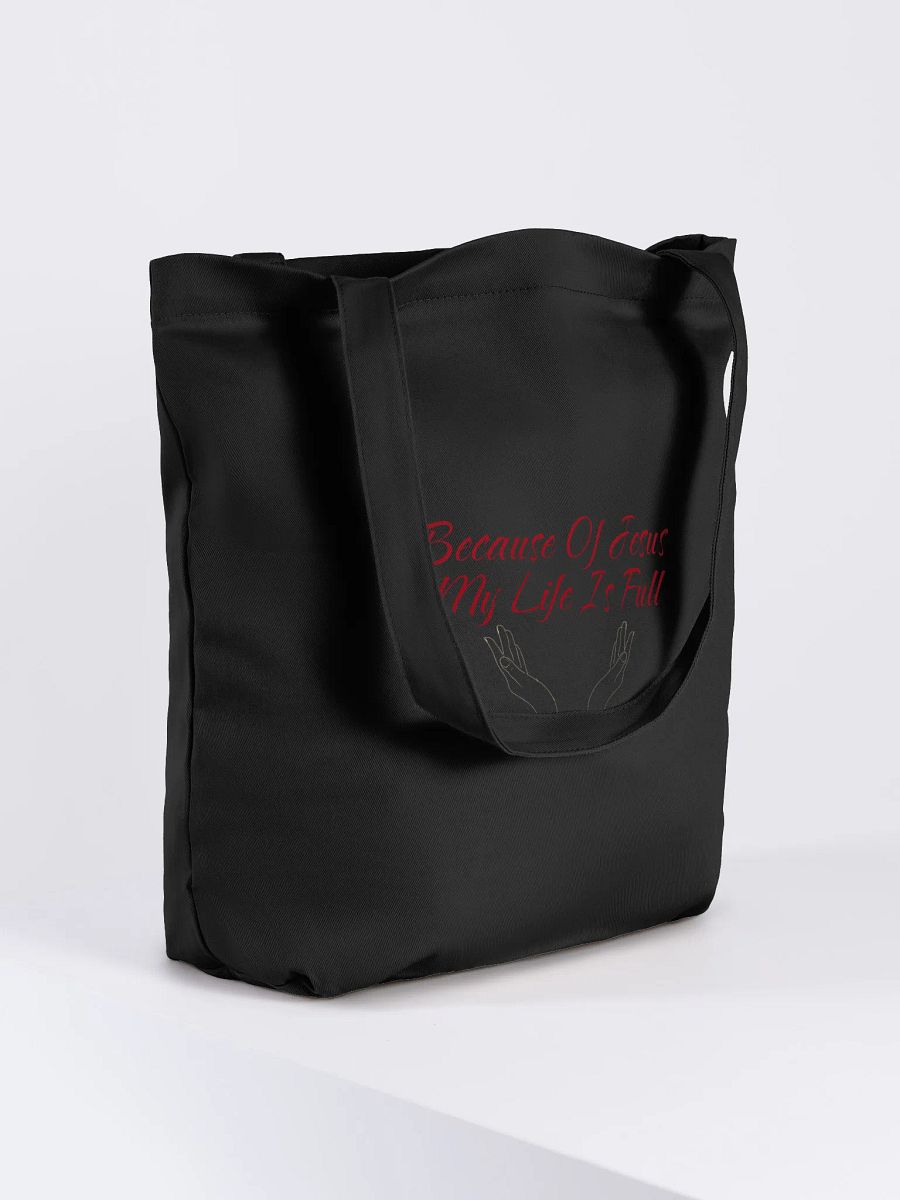 Life Is Full, Bcuz Jesus Tote product image (4)