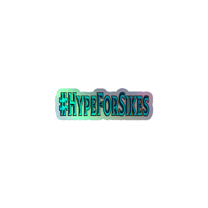 #Hype Holo Sticker product image (1)