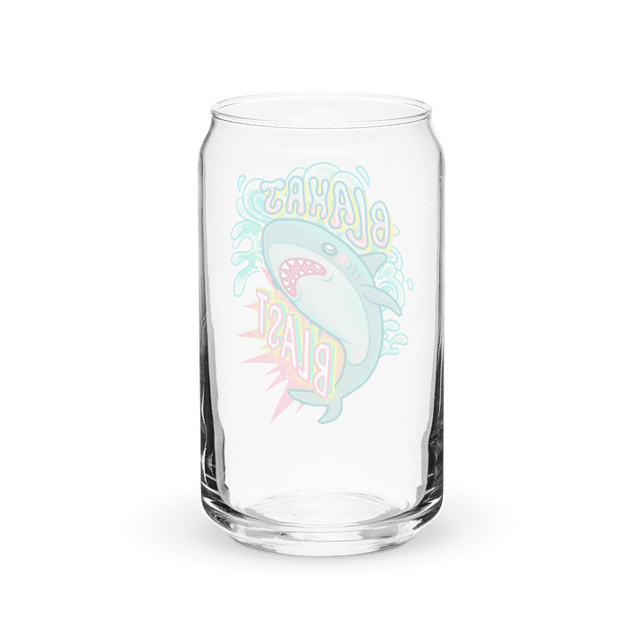 Blahaj Blast Can-Shaped Glass product image (6)