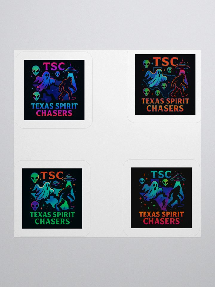 Neon Texas Spirit Chasers Sticker Pack product image (3)