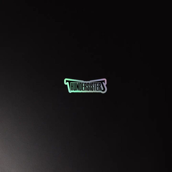 holographic ThunderSisters stickers product image (2)