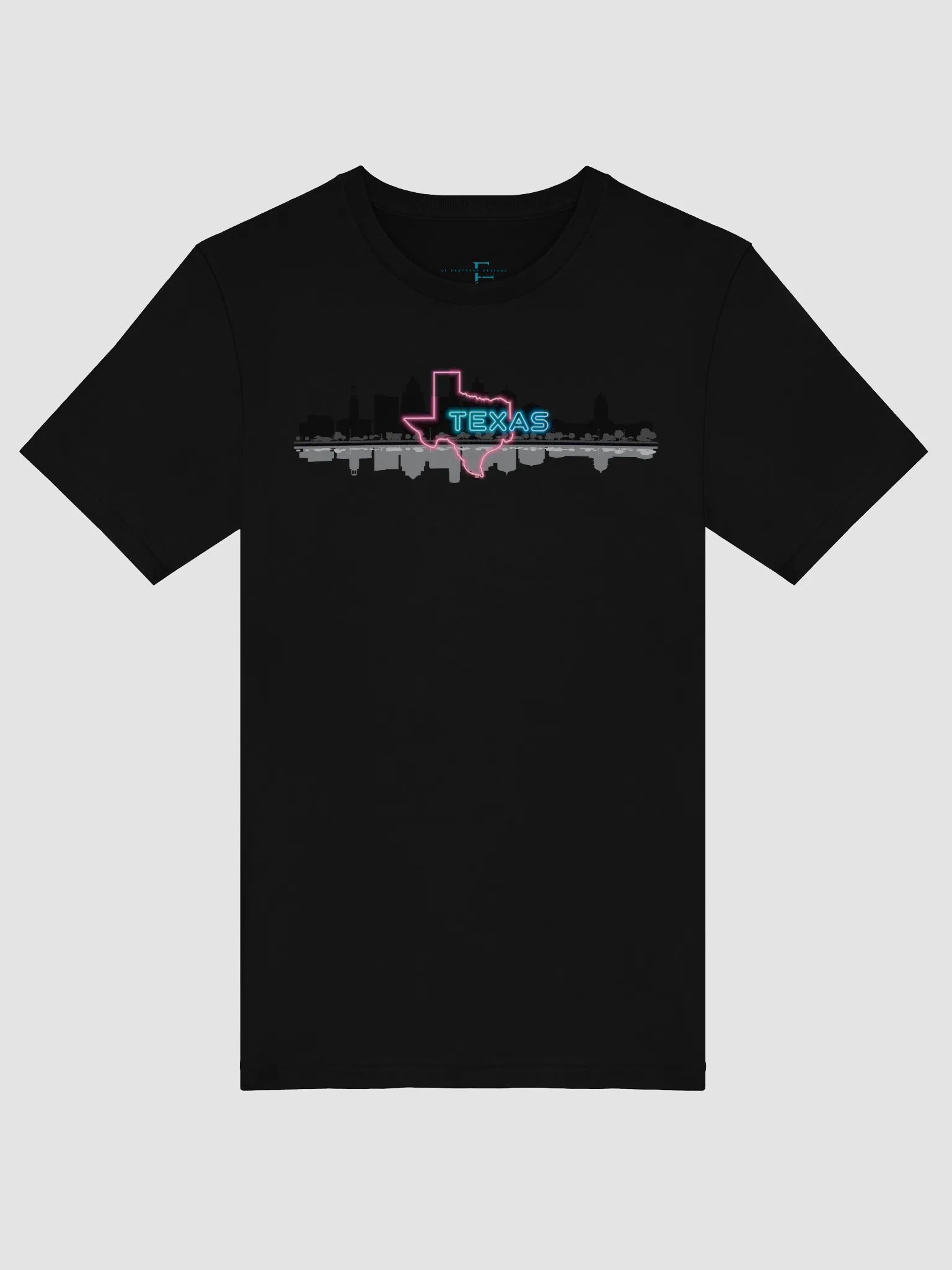 🌆 Austin Skyline Neon Texas T-Shirt | Bella+Canvas Unisex Tee | Retro Glow Texas Pride Shirt product image (31)