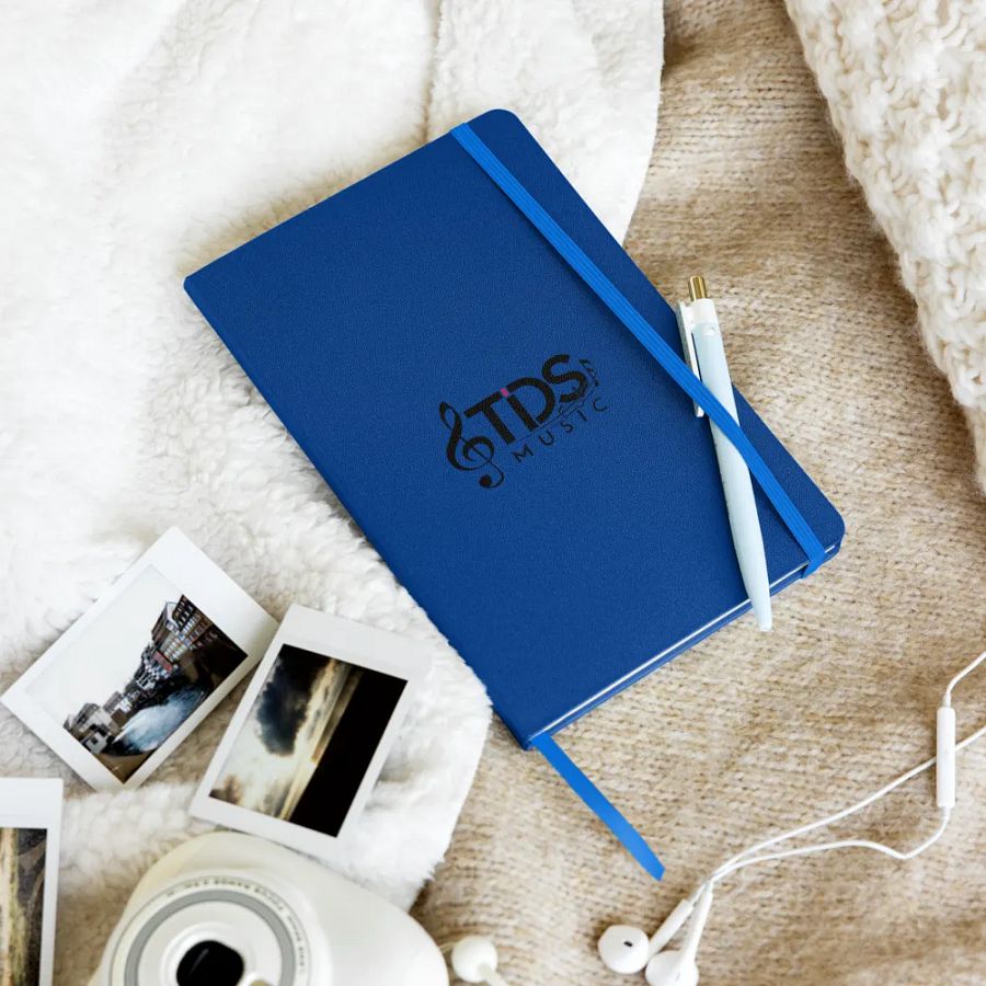 TDS Music Hardcover Notebook - 80 Lined Pages, Elastic Closure, Premium Journal for Creatives product image (10)