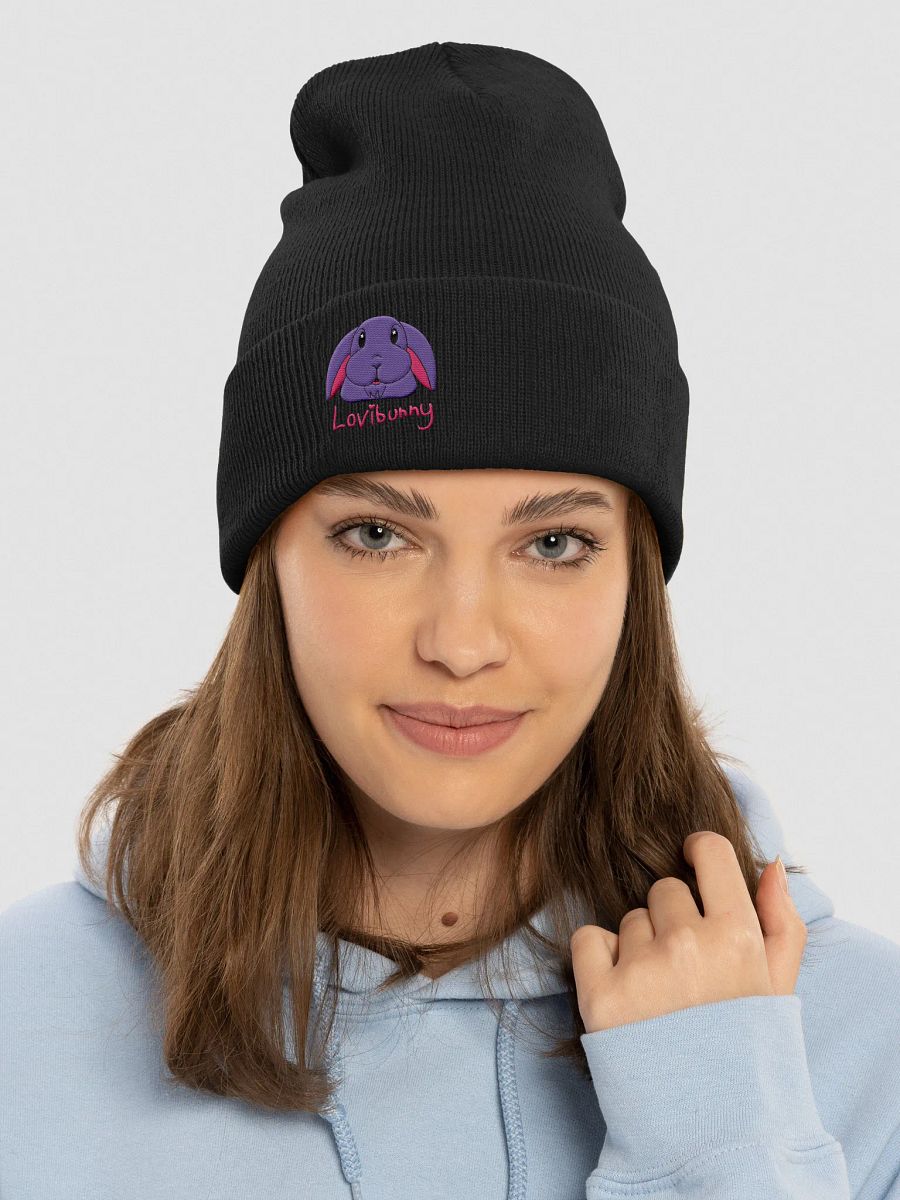 Lovibunny Logo Embroidered Beanie product image (3)