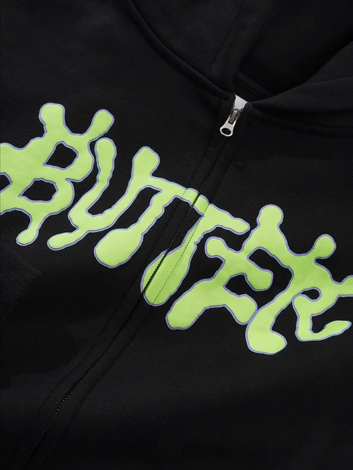 Ink Zip-Thru Hood, Black product image (2)