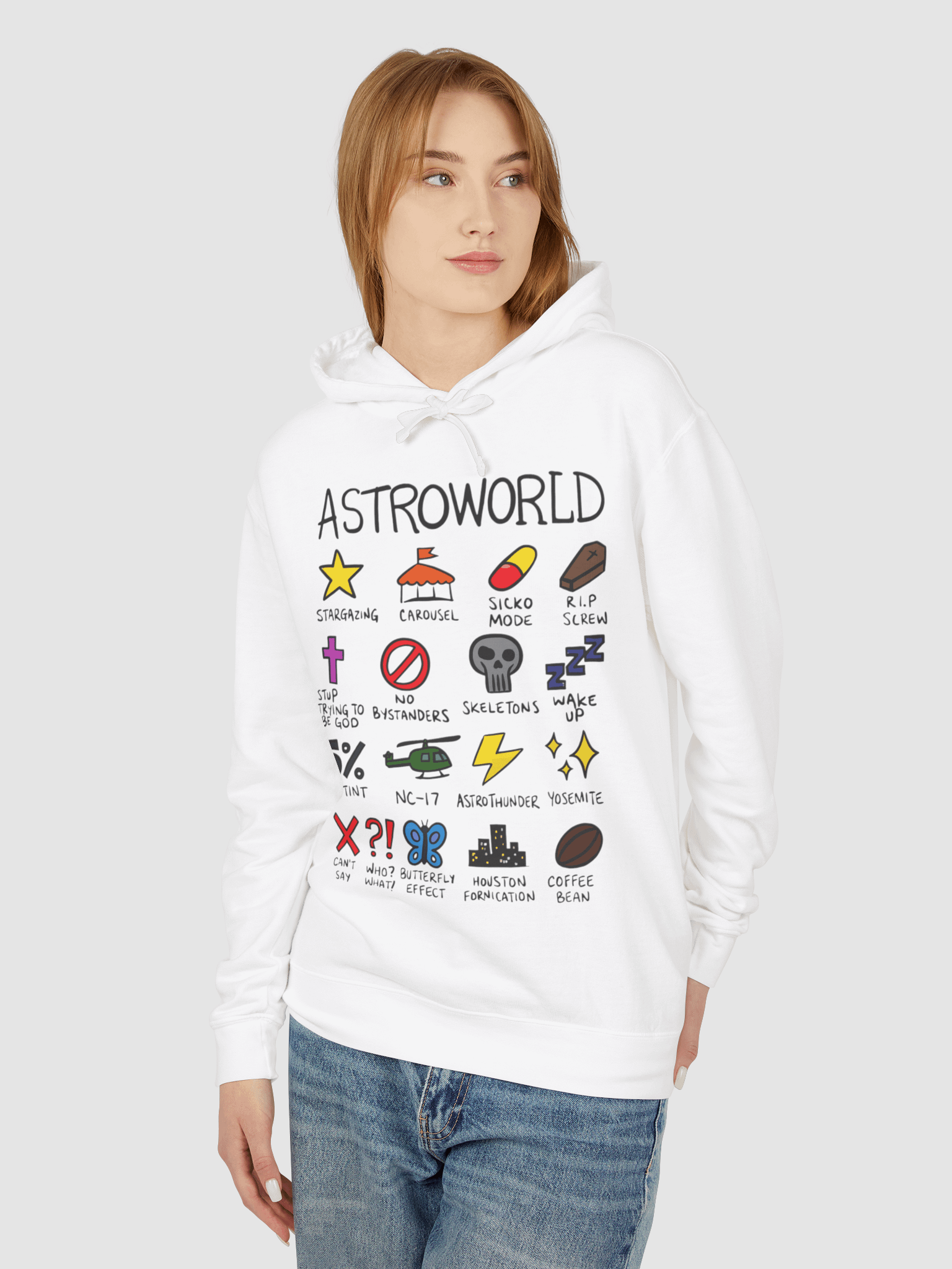 Travis Scott Astroworld Notebook Hoodie product image (2)