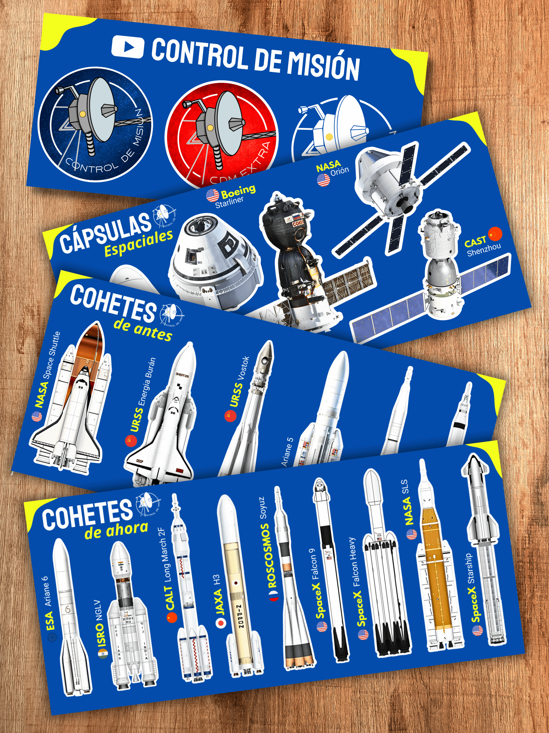 Pack de Stickers "Colección Espacial Completa" product image (1)