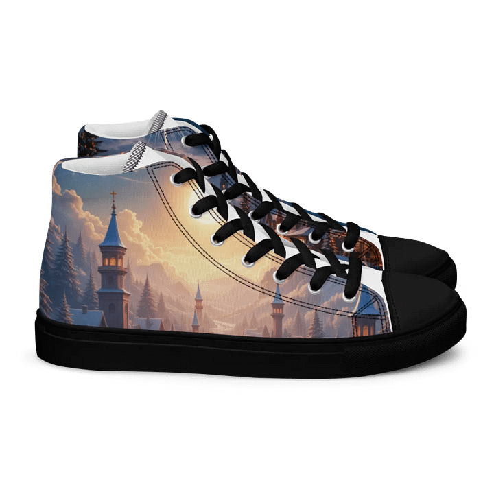 New Years Frosty Night Retro High Tops product image (2)