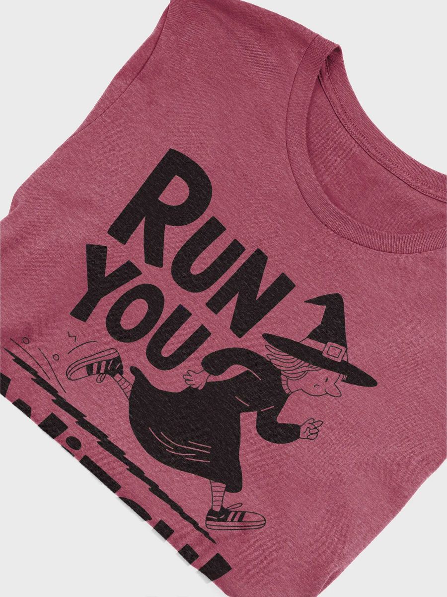 Witchy Run - Motivational Witch Illustration T-Shirt product image (10)