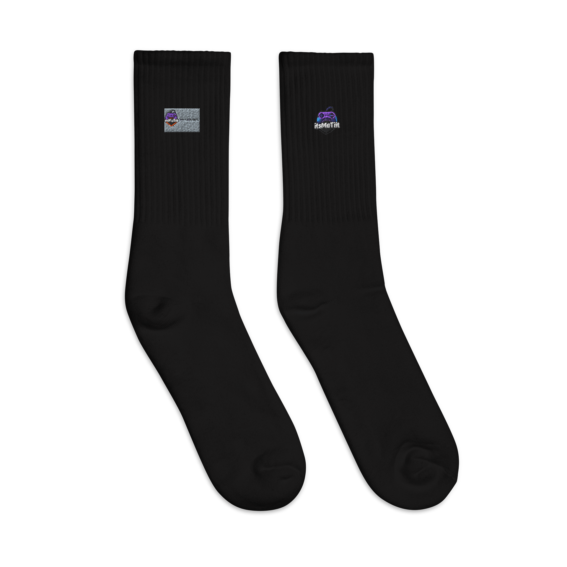 Game On Embroidered Crew Socks product image (3)
