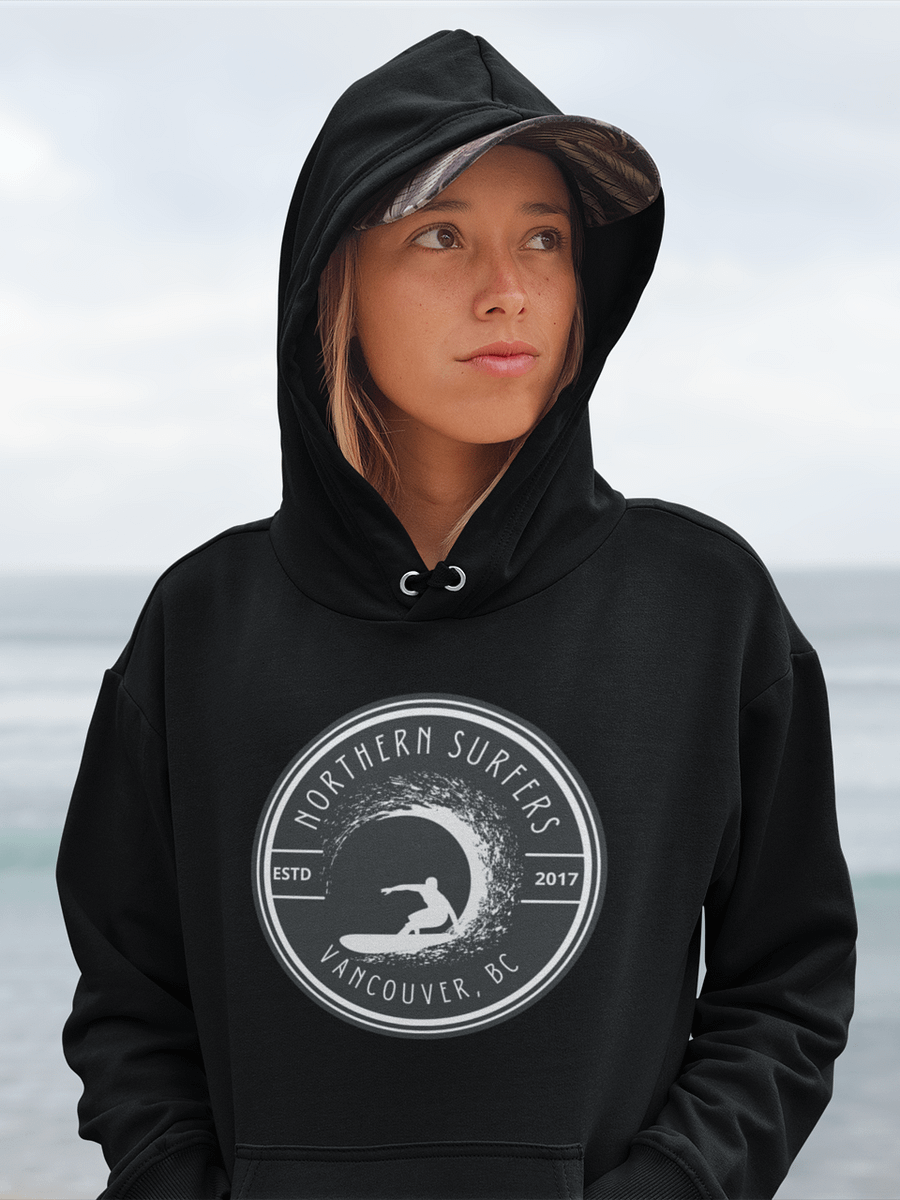 Northern Surfers Eco Wave Hoodie - 85% Organic Cotton - Unisex product image (1)