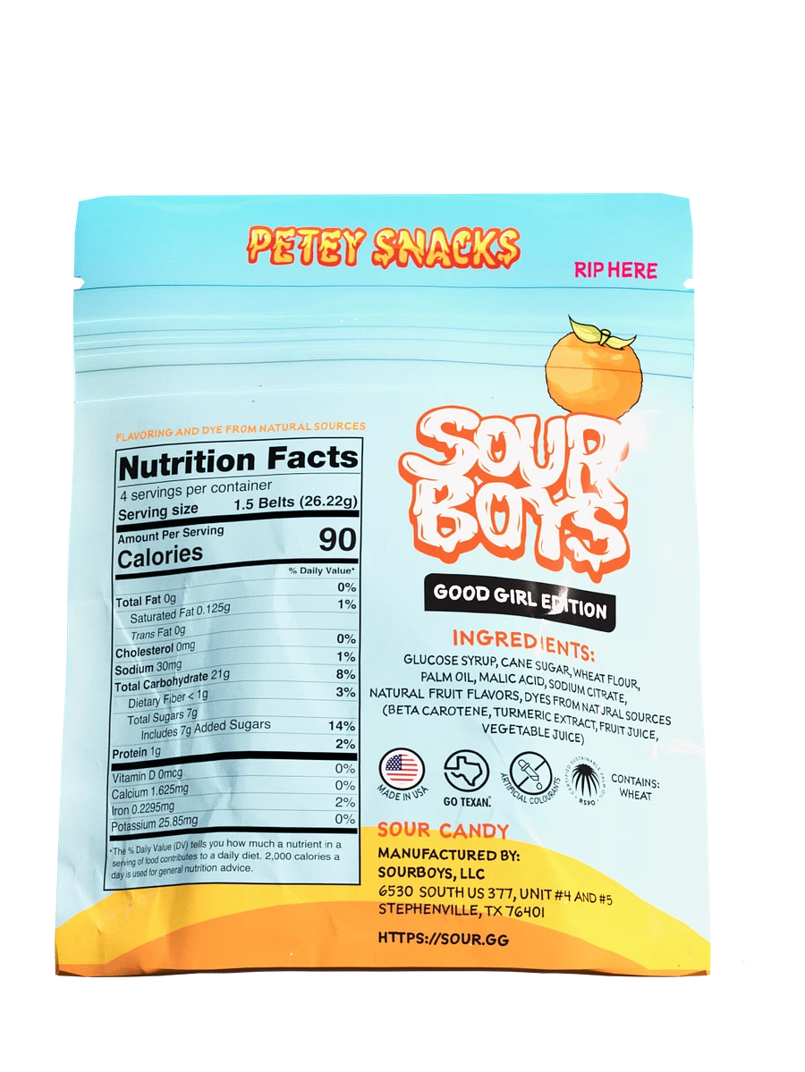 Petey Snack SourBoys product image (2)