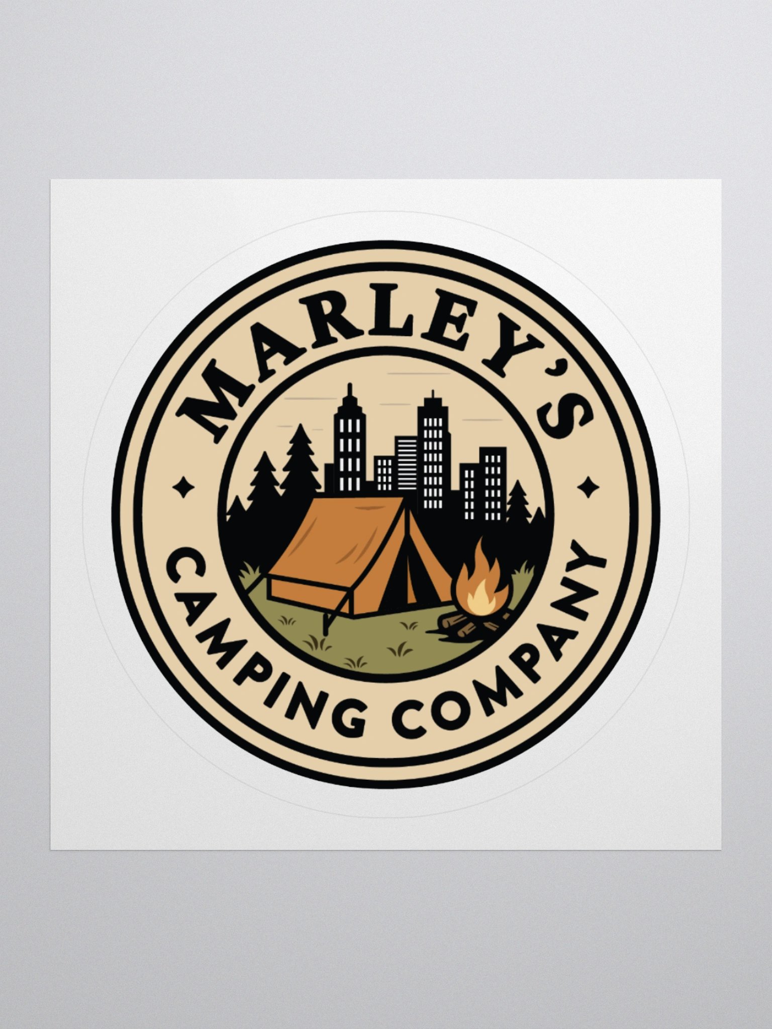 Marley's Camping Company Sticker product image (3)