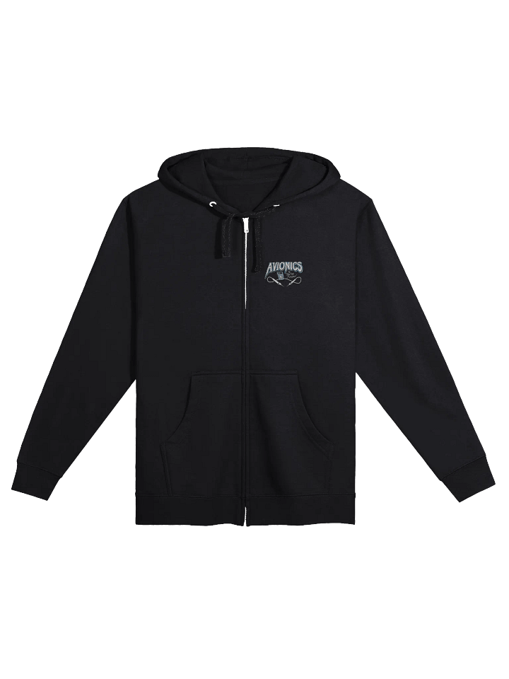 "AVIONICS Vol. 1" Zip Up Fleece Hoodie product image (2)