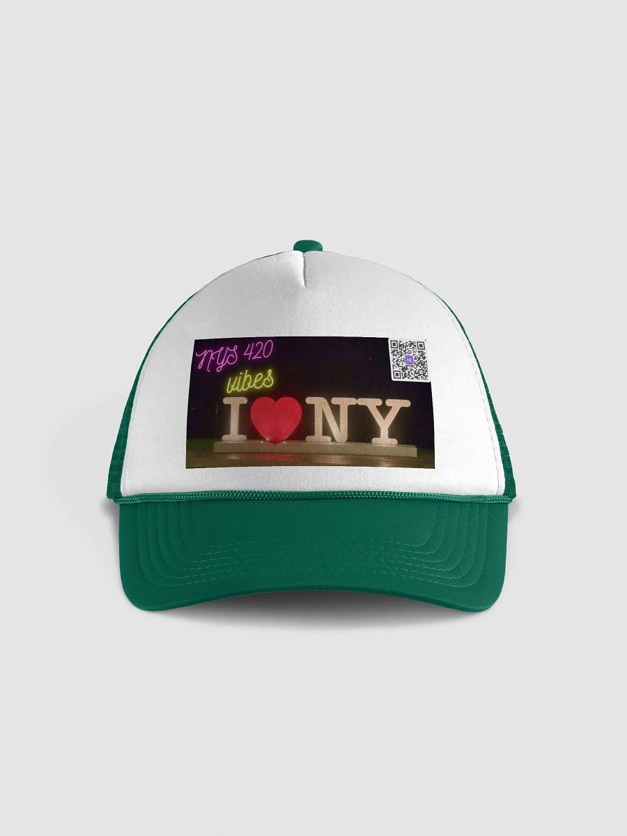I ❤️ NY Foam Trucker Hat - NYS 420 Vibes Edition product image (1)
