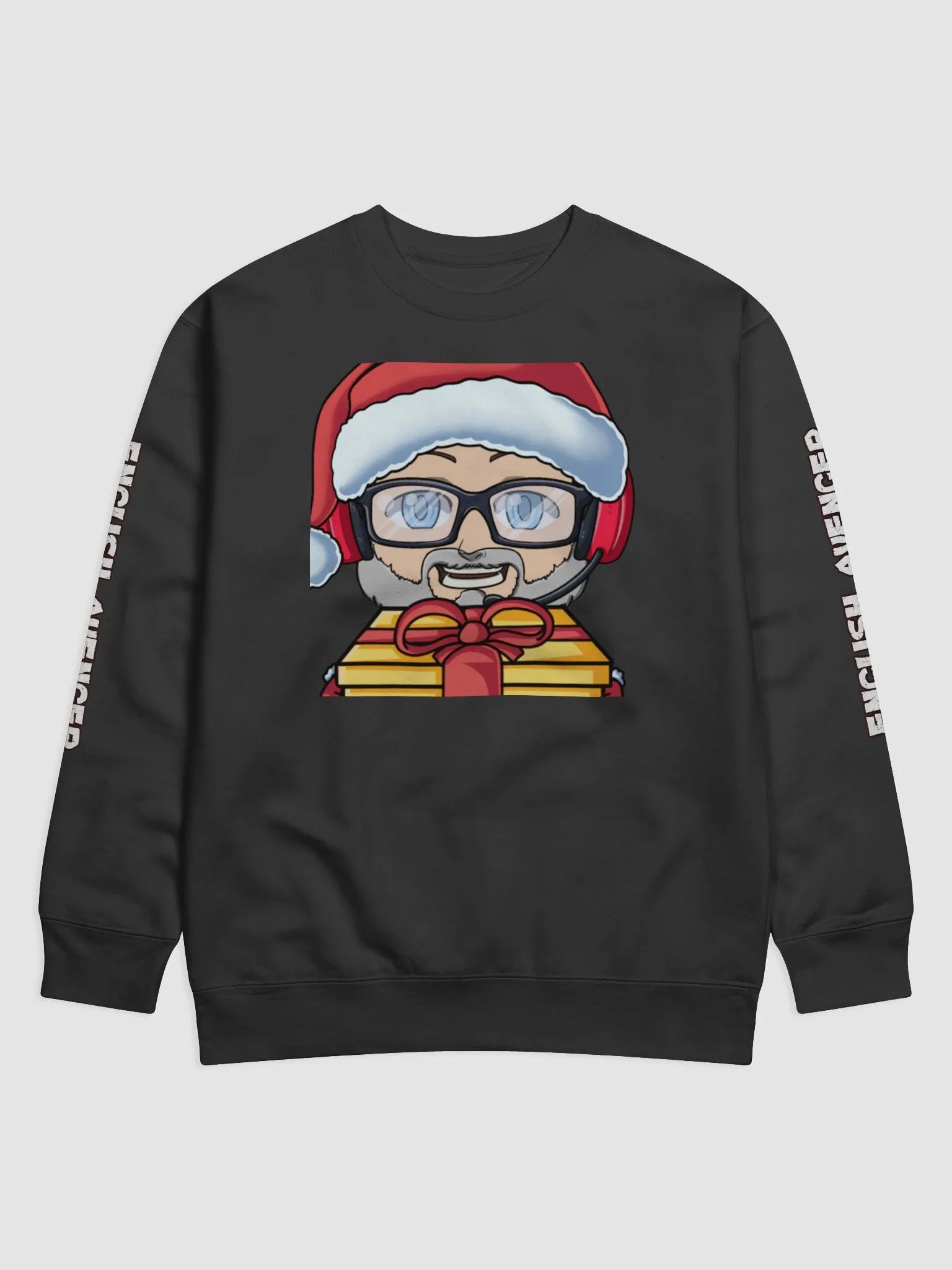 Xmas Ricky Gift Emote Sweatshirt product image (1)