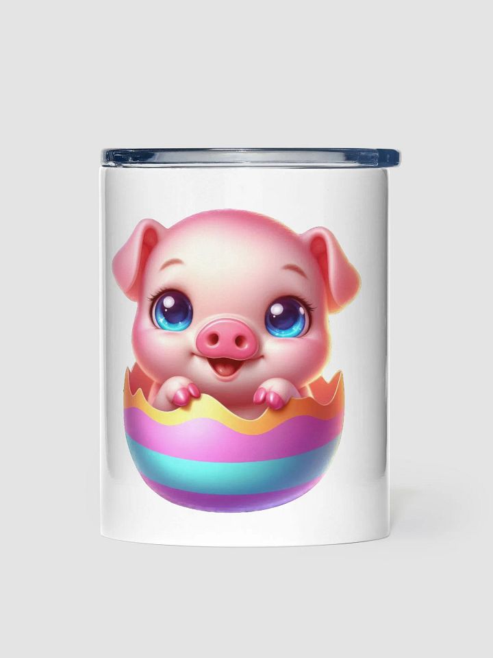 Pig Easter Egg - Kids Tumbler product image (1)
