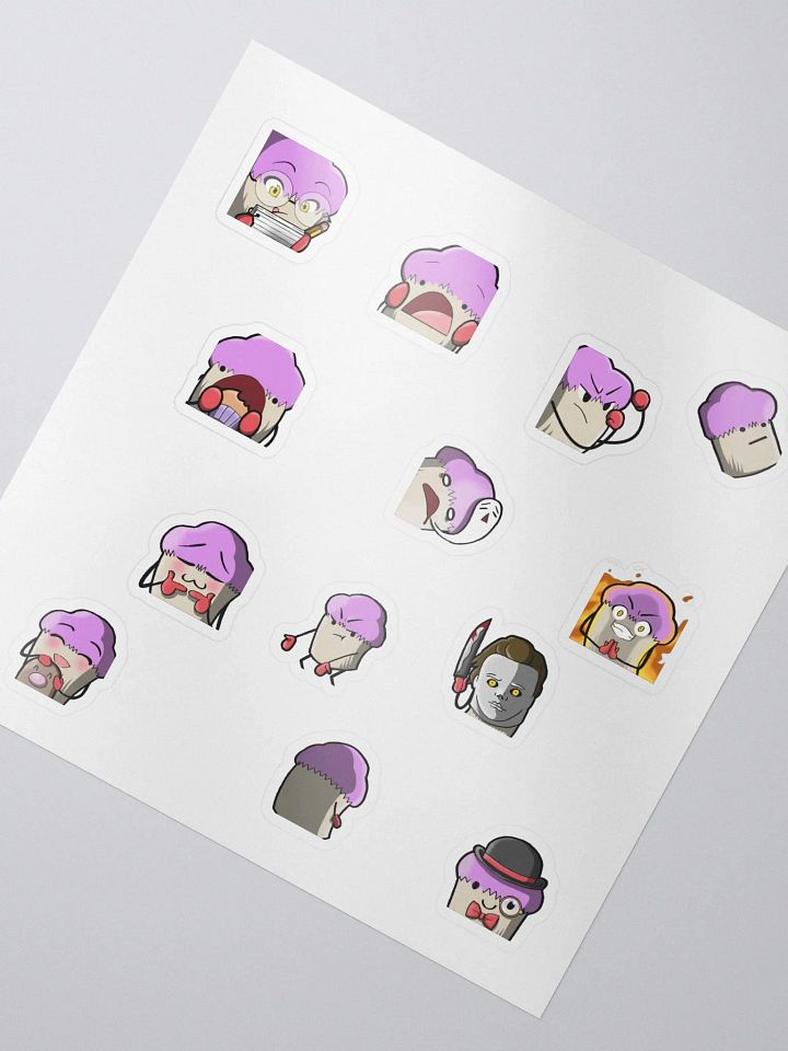 Muffin Emote Sticker Sheet product image (2)