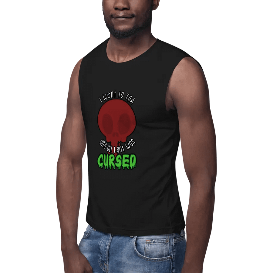All I Got Was Cursed - Death Knight - Men's Style Muscle Tank product image (7)