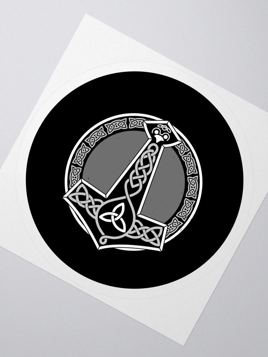Thor's Hammer Vinyl Sticker product image (5)