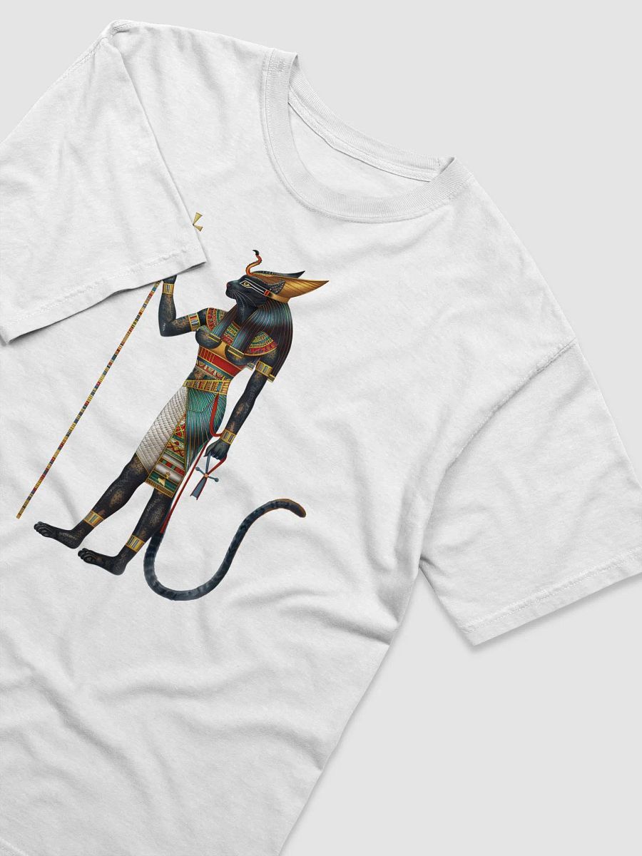 Bastet - The Egyptian Cat Goddess Cotton T-Shirt product image (3)
