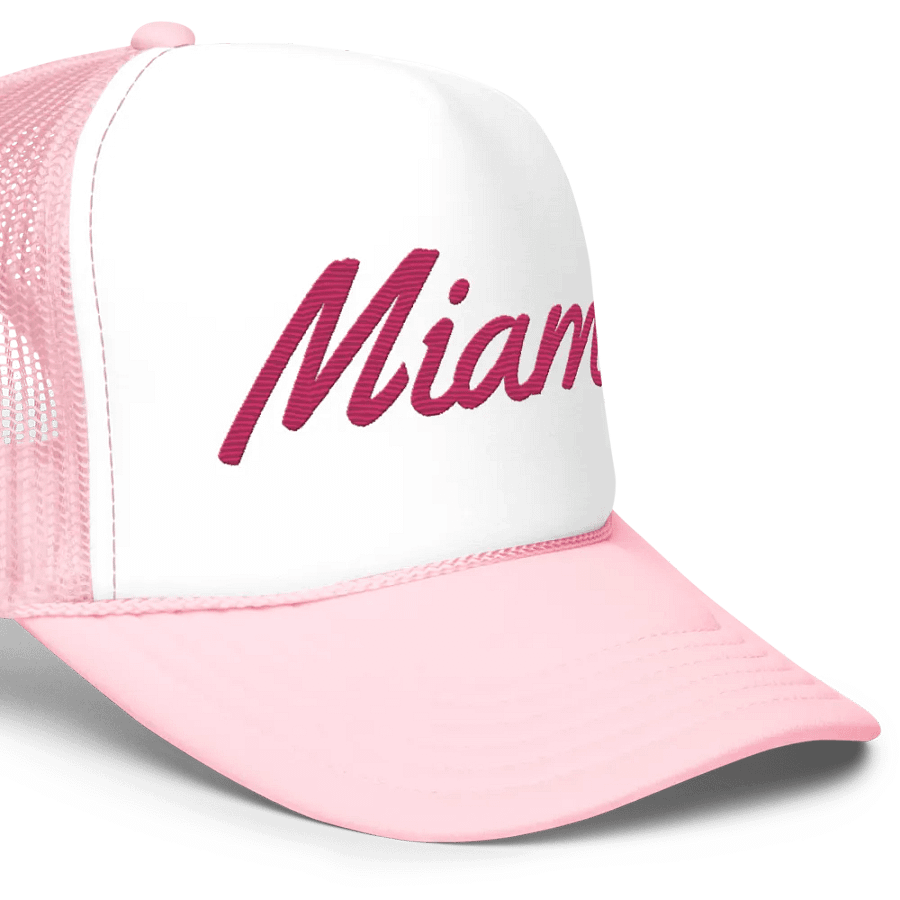 Otto Foam Trucker Hat - Miami product image (7)
