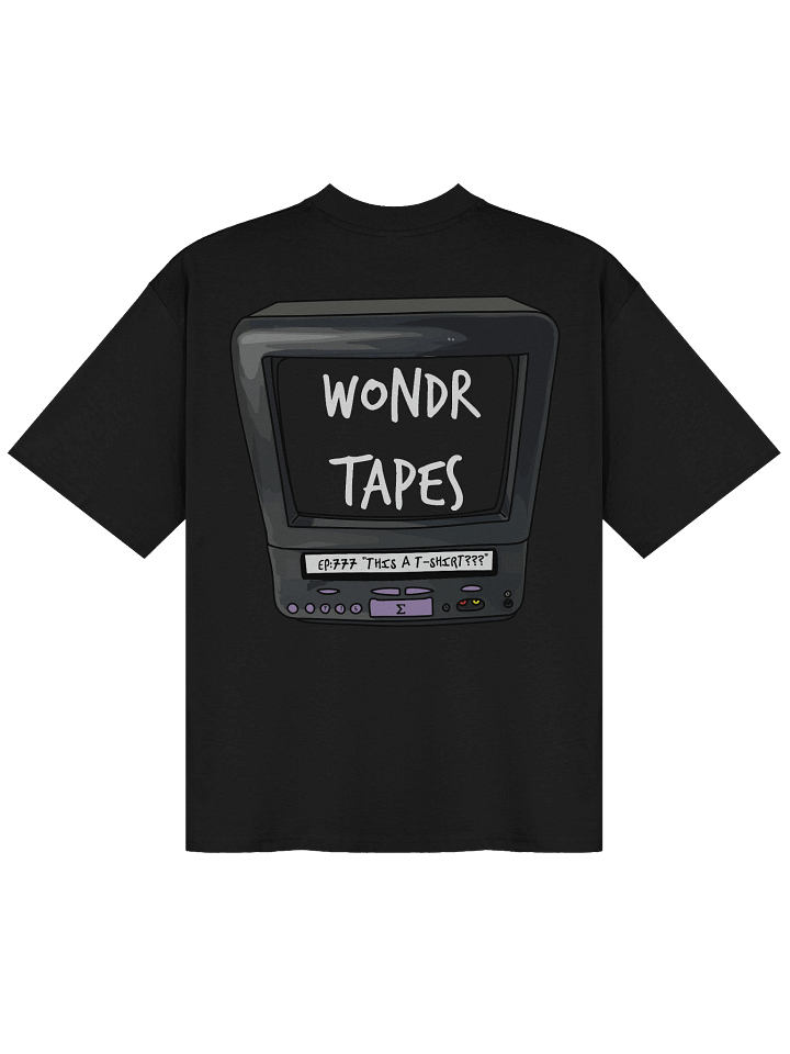 OVERSIZED WONDR TAPES T-SHIRT product image (1)