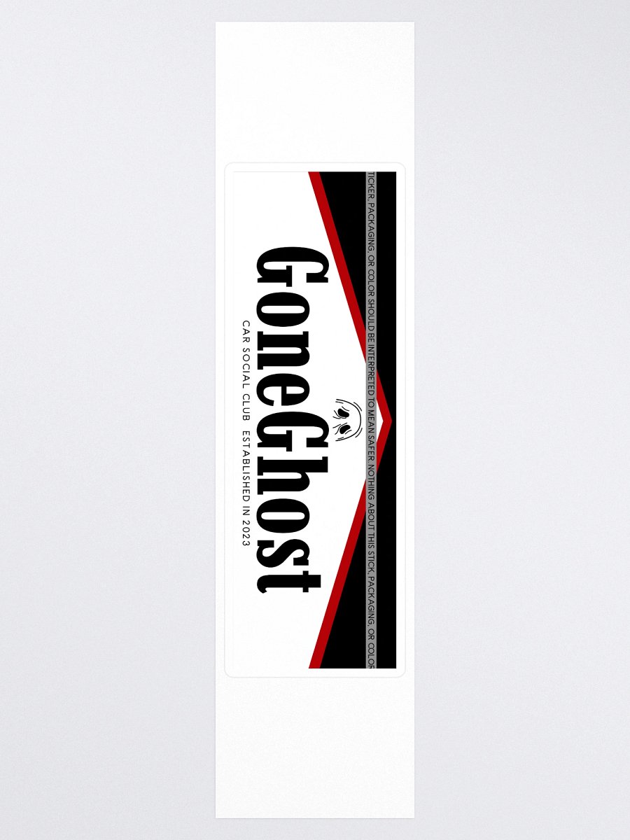 GoneGhost BrandLabel Sticker product image (3)