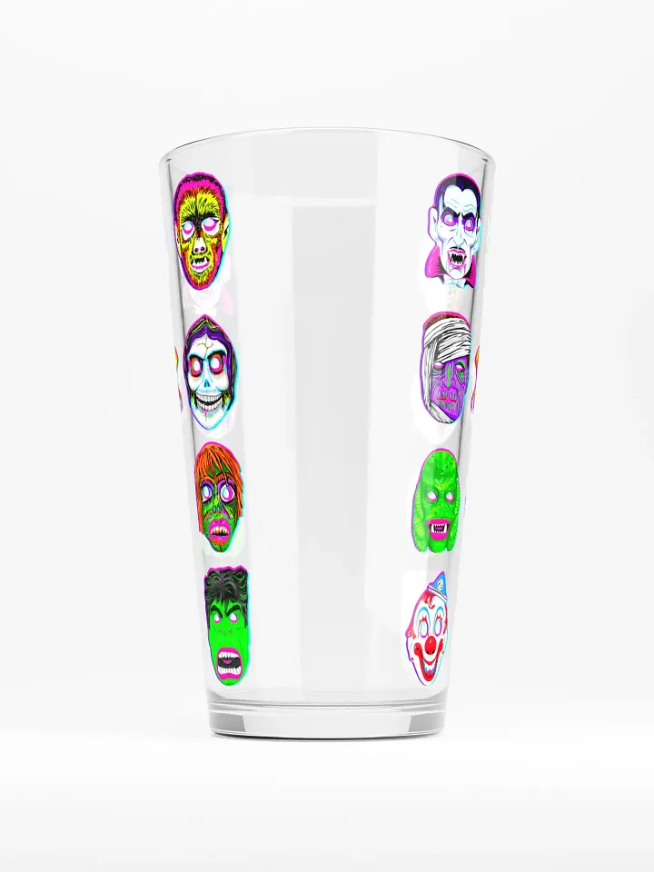 Horror Icons Pint Glass product image (2)
