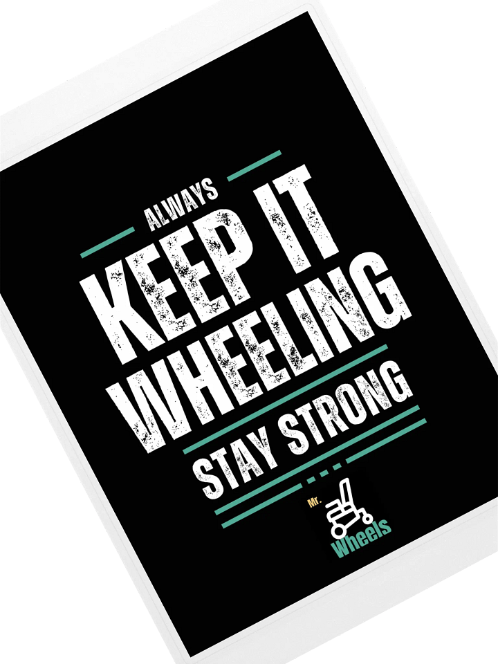 Wheelchair Motivation Sticker Sheet product image (1)