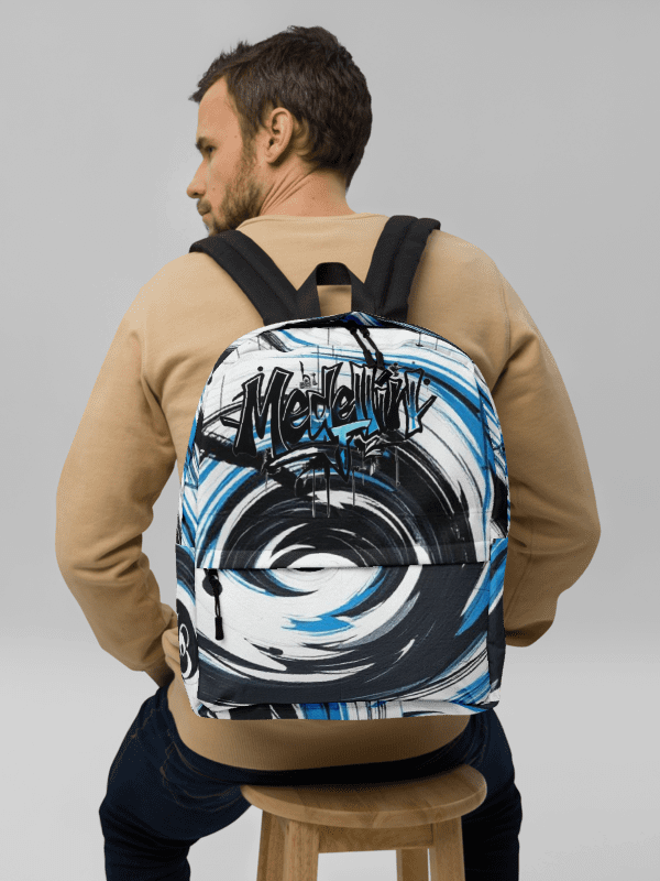 Medellin Graffiti Swirl Backpack product image (1)