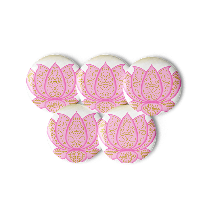 Lotus Elegance Pin Button Set product image (3)