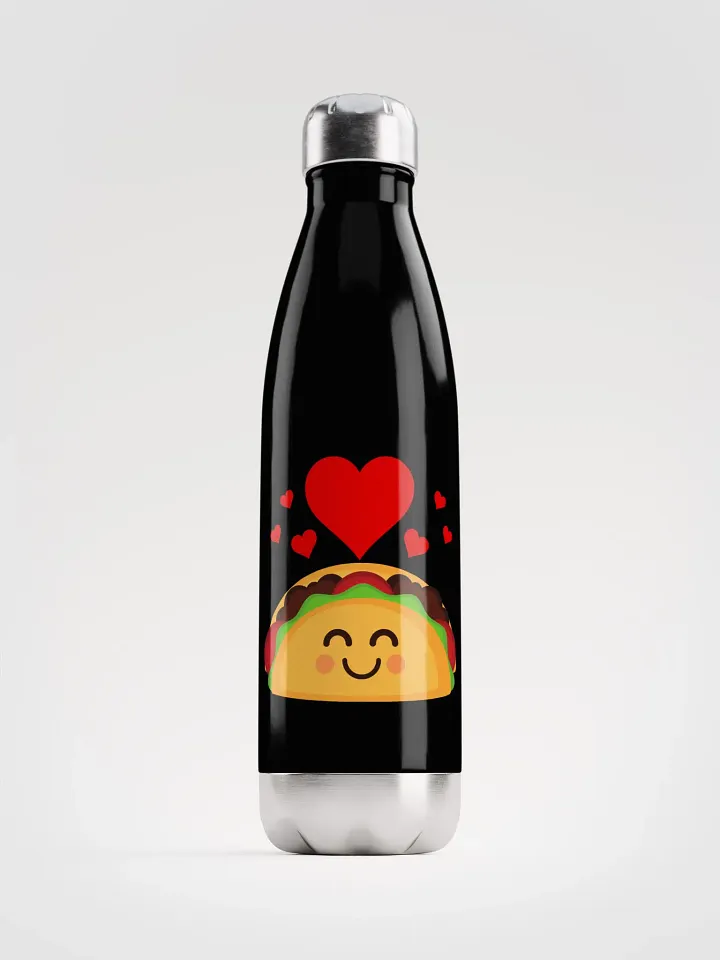 Taco Love Stainless Steel Water Bottle product image (1)