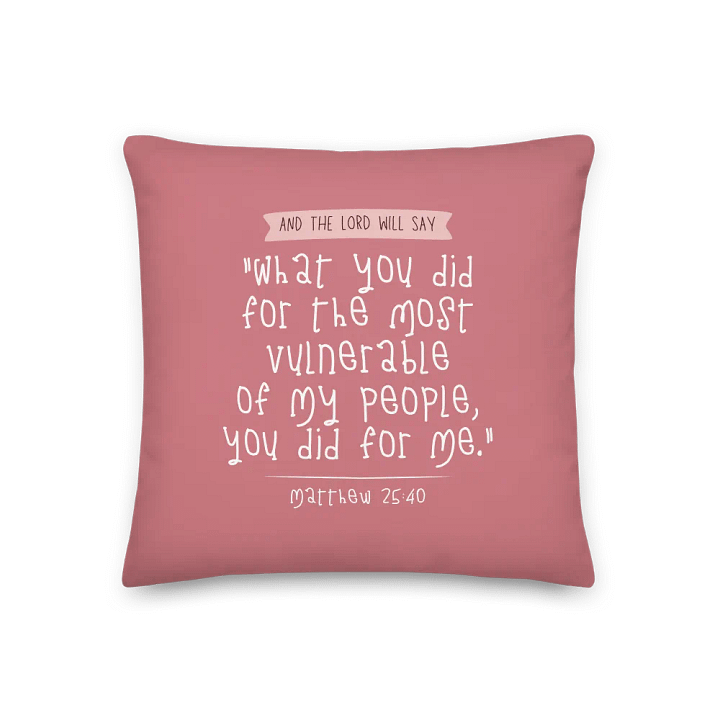 Do for Christ: Decorative Pillow product image (1)