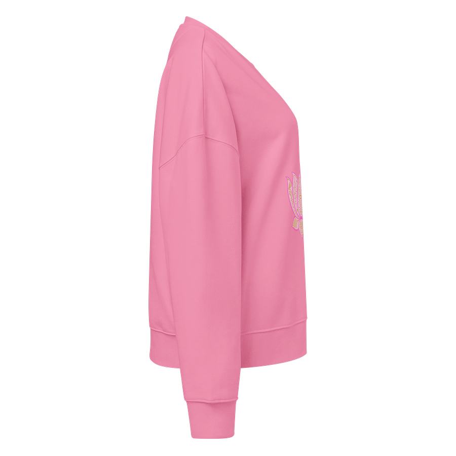 Golden Lotus Organic Sweatshirt product image (4)