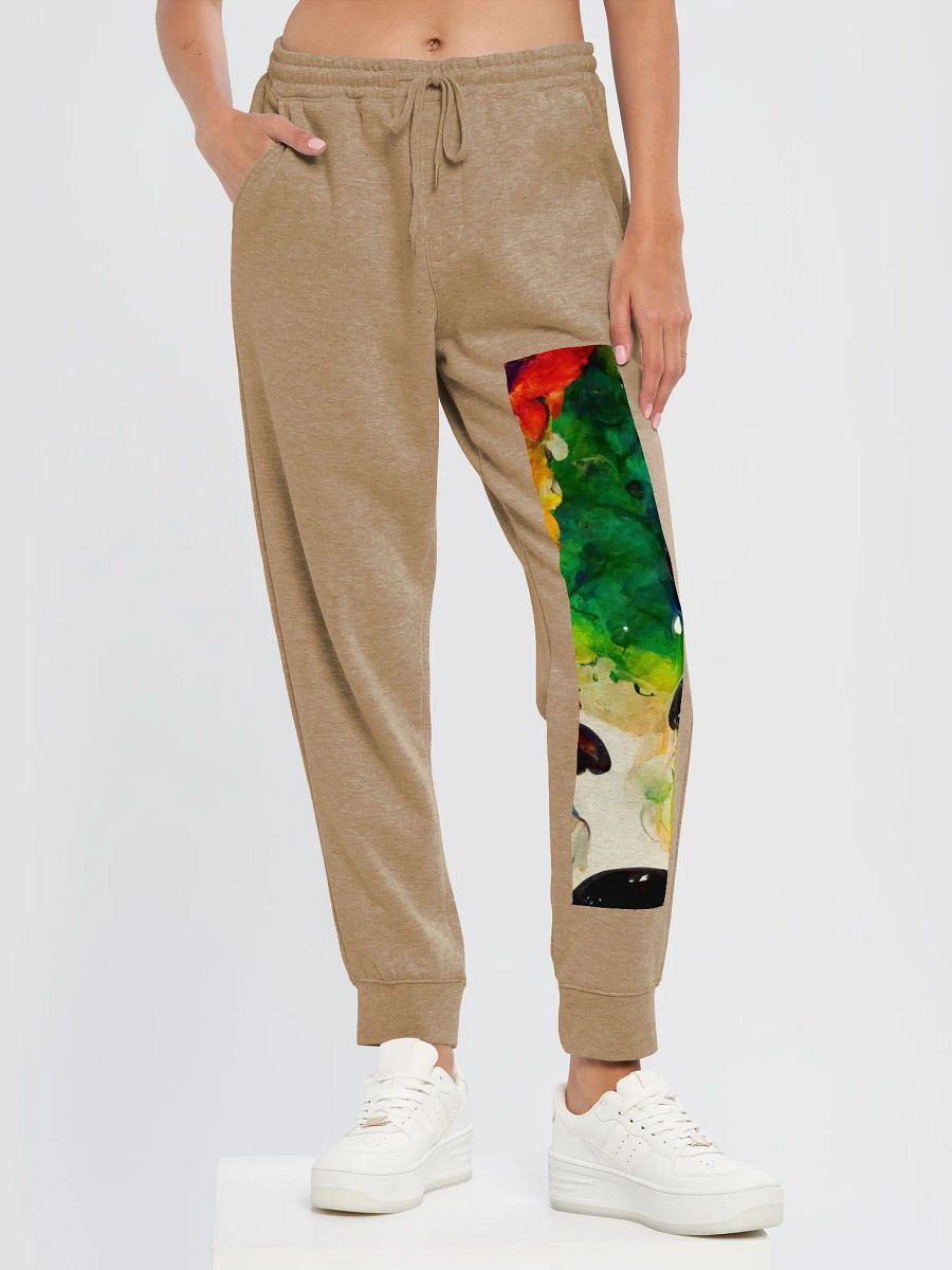 Vibrant Abstract Splashes Joggers product image (6)