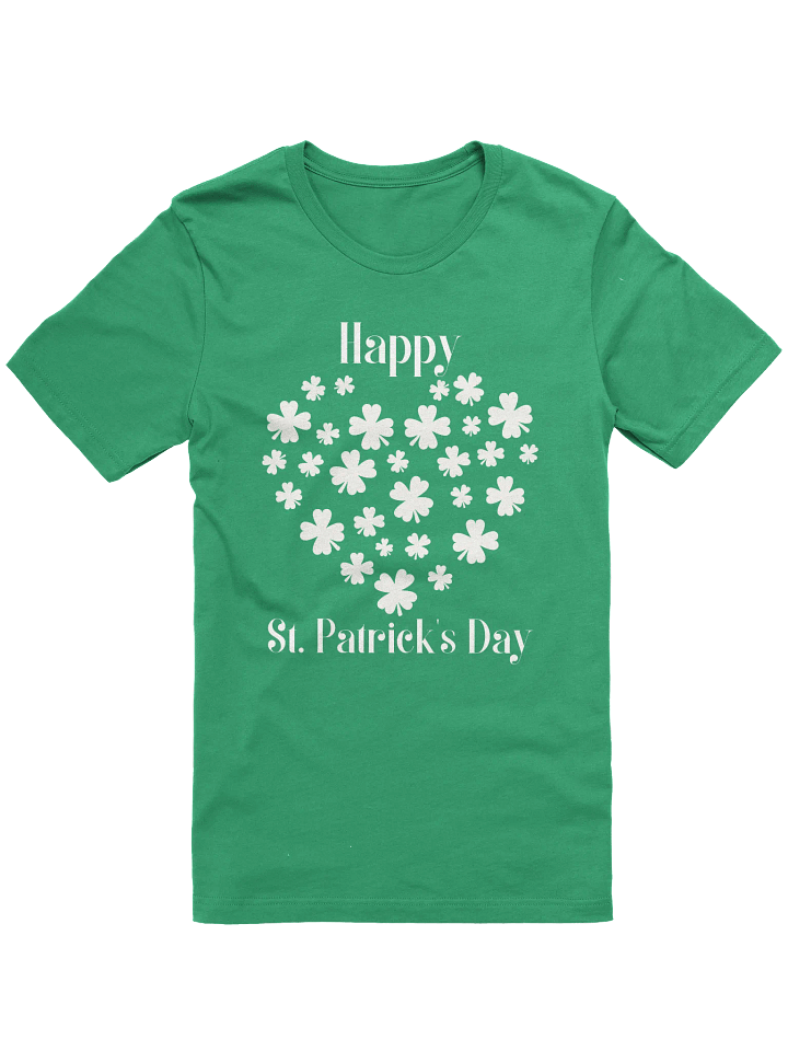 Patrick's Day Clover Heart T-Shirt product image (6)
