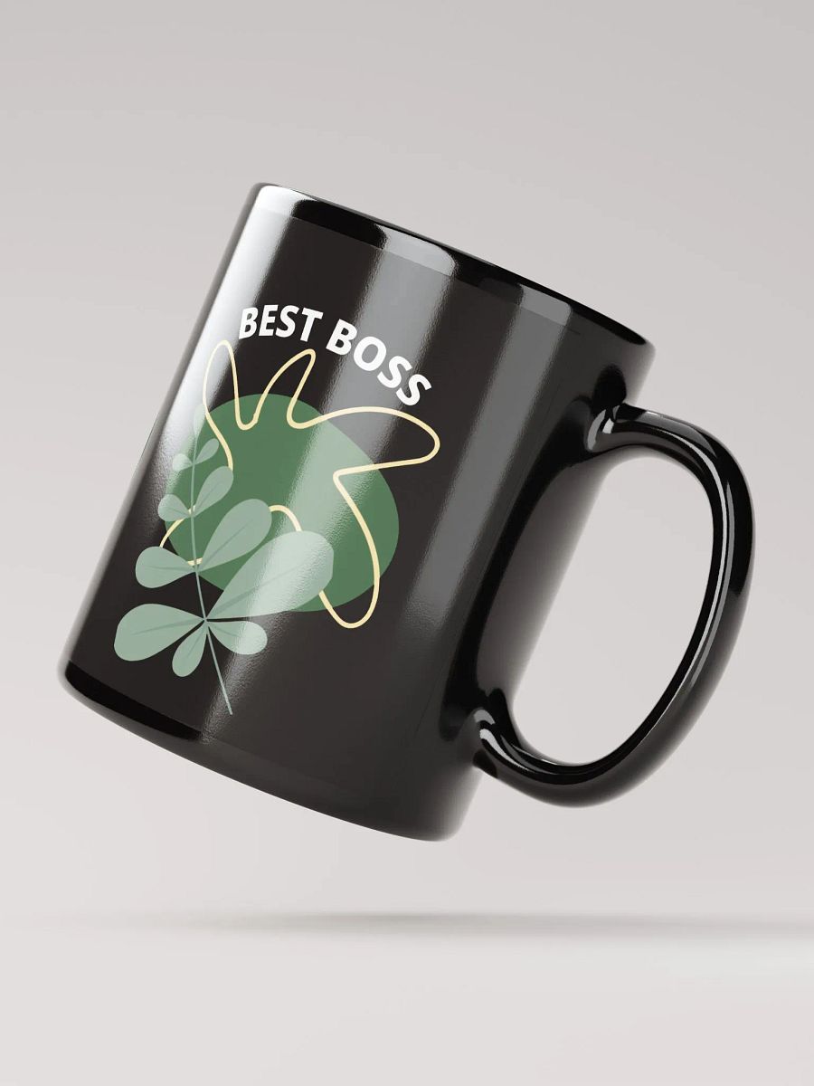 best boss Black Glossy Mug for leading ladies and gents product image (3)
