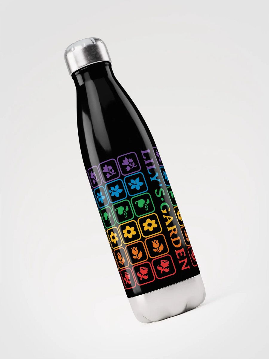 Lily’s Garden - Rainbow Stainless Steel Water Bottle product image (3)