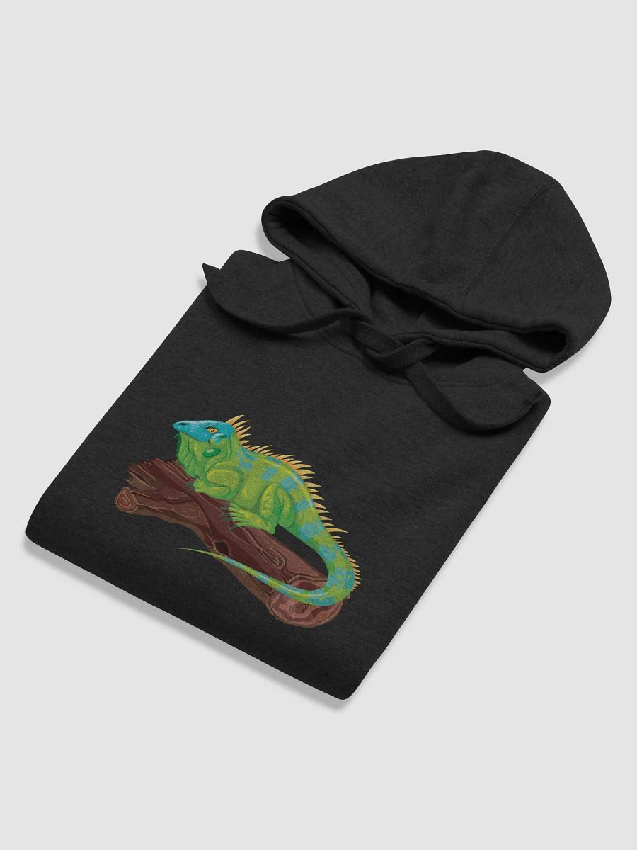 Vibrant Iguana Resting Premium Hoodie product image (6)