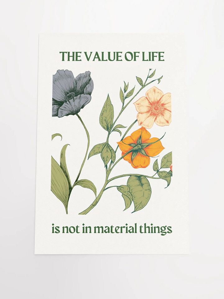 Blossoming Values Poster product image (1)