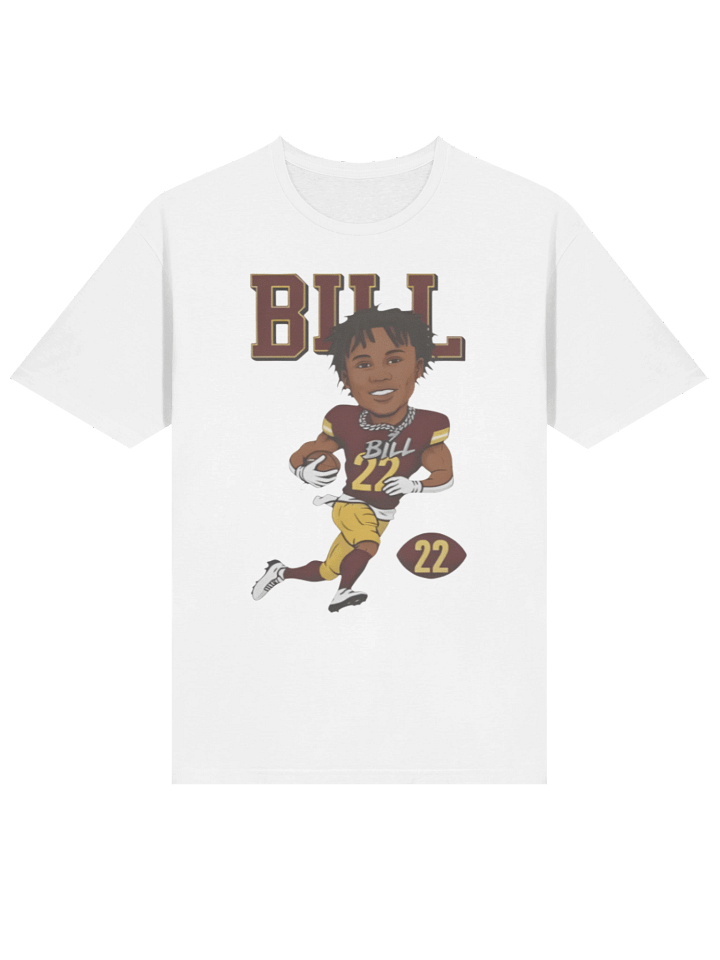 Jacory Croskey-Merritt NFL Washington Commanders Bill T-Shirt product image (2)