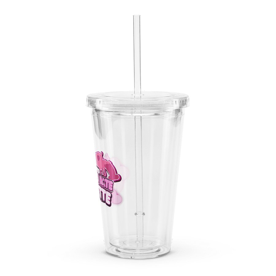 Disaster Date Roulette Double Wall Clear Plastic Tumbler (16 oz) product image (5)