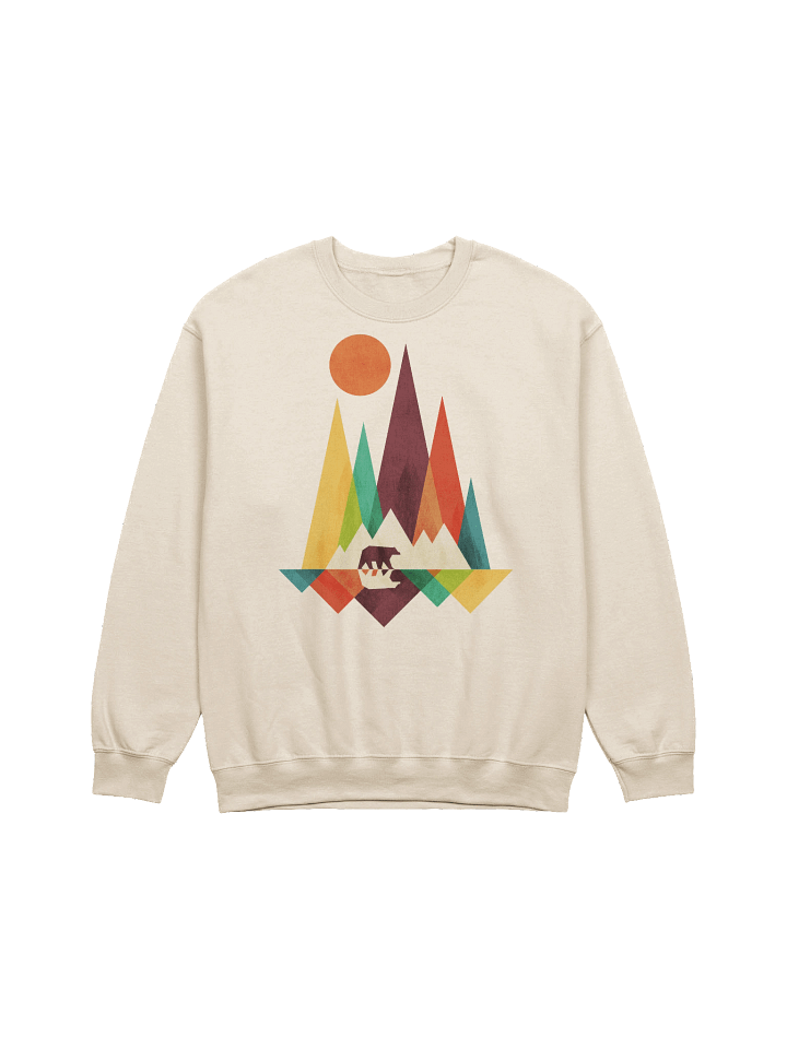 Wild bear graphic sweatshirt product image (37)