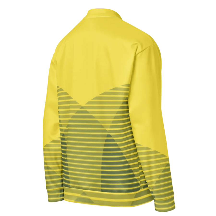 Symmetric Fusion All-Over Print Bomber Jacket product image (4)