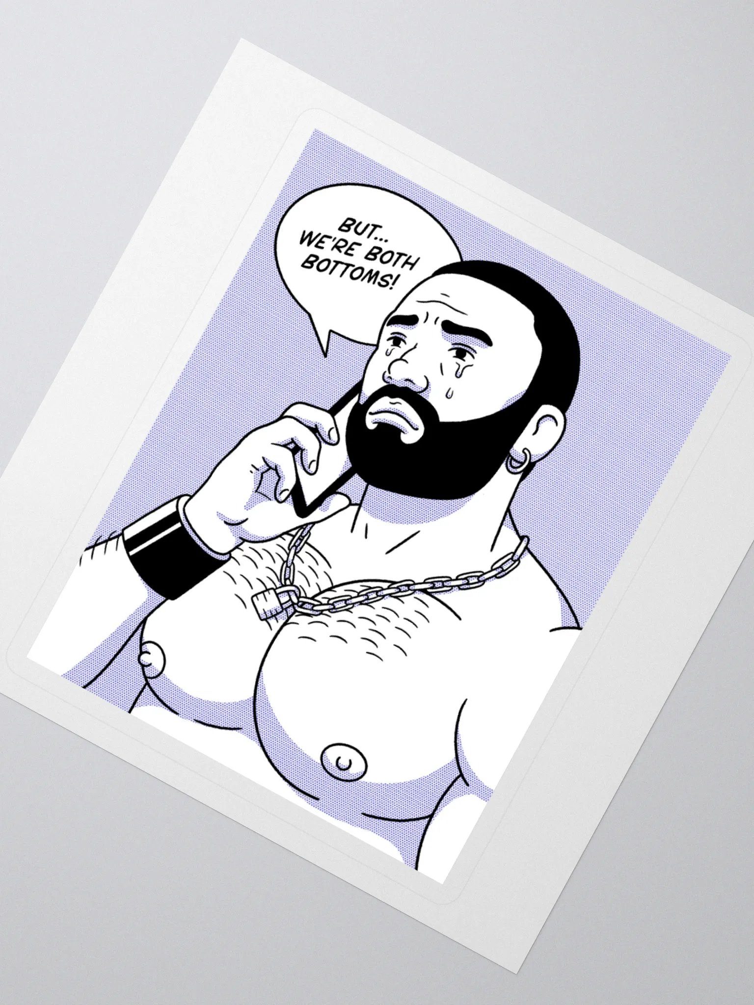 "But... We're Both Bottoms" Sticker product image (4)