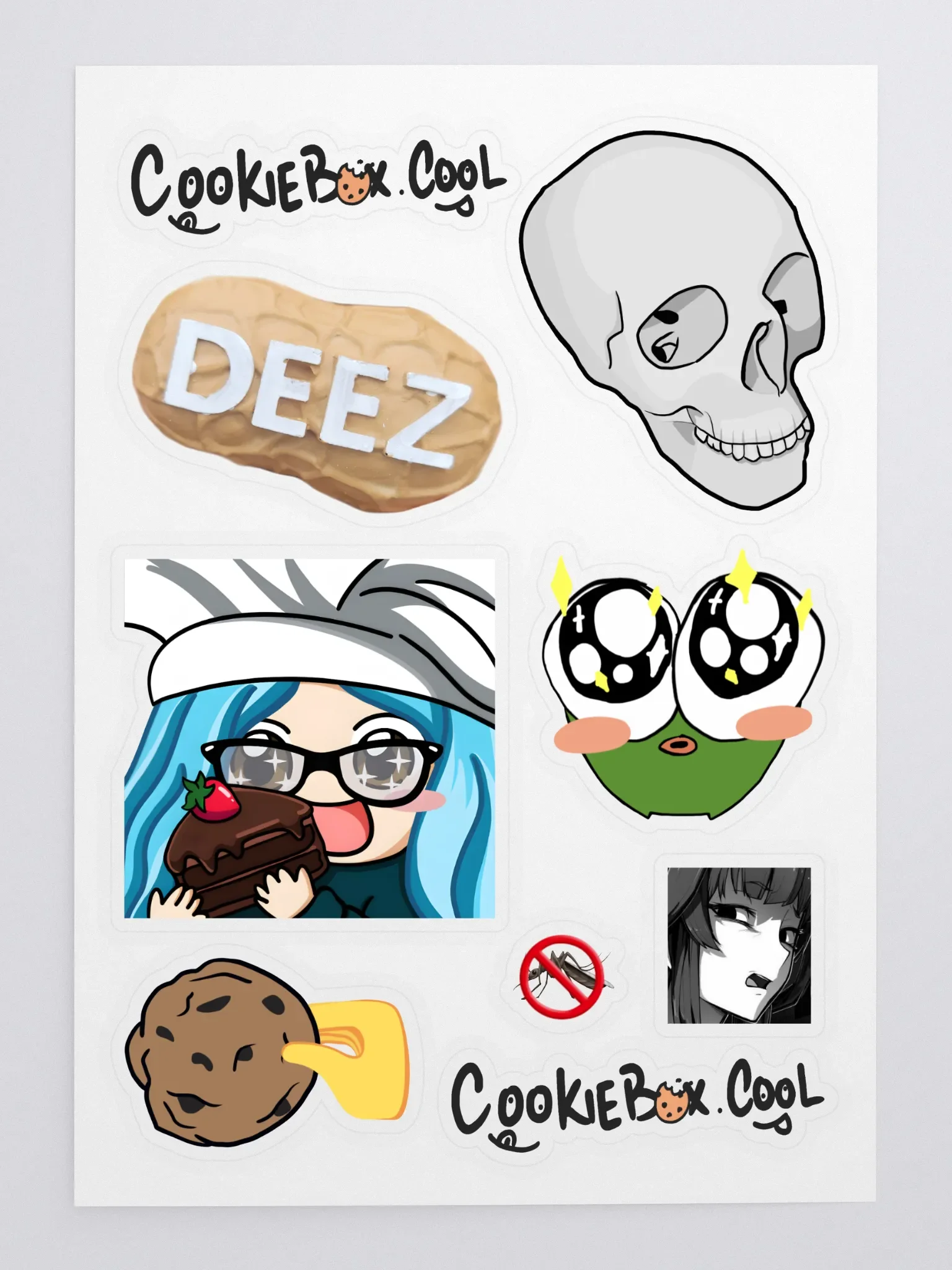 Emote Crossover Sticker Sheet product image (3)
